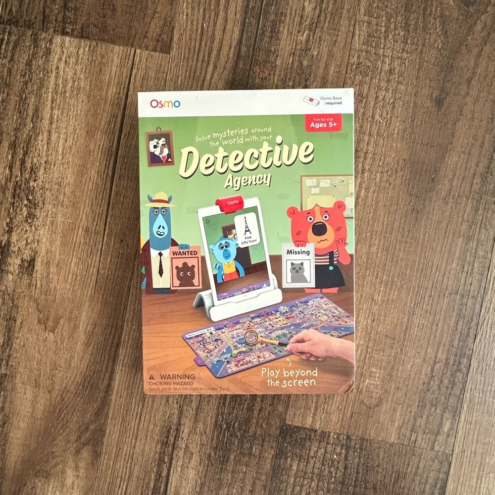 Osmo Detective Agency Learning Toy for Kids - Green and Red